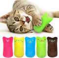 5Pcs Bite Resistant Catnip Toys for Cats,Catnip Filled Cartoon Mice Cat Teething Chew Toy (Multicolored)