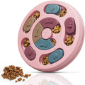Dog Puzzles,Dogs Food Puzzle Feeder Toys for IQ Training & Mental Enrichment,Dog Treat Puzzle(Pink)