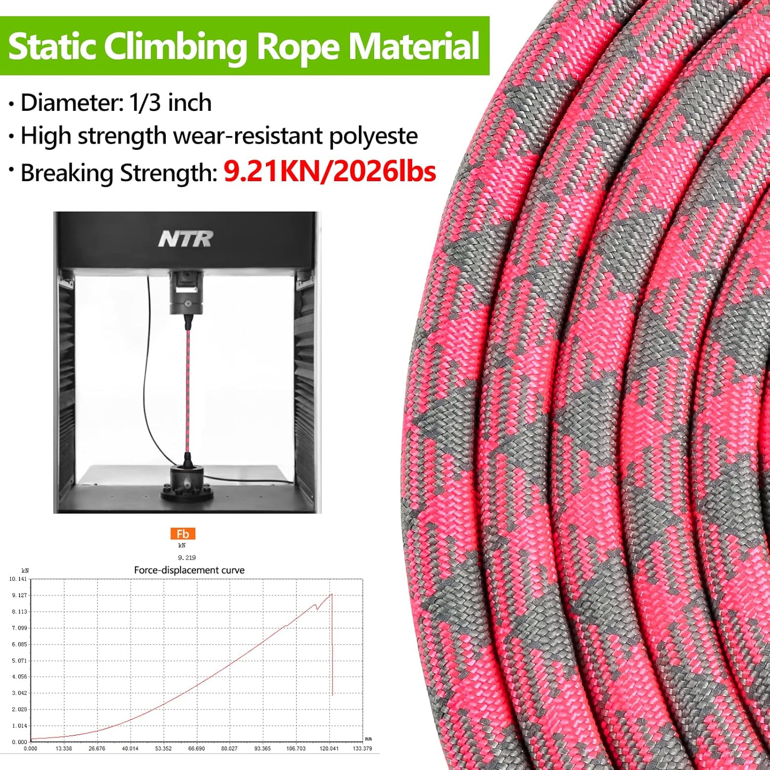 Long Dog Leash, 30FT Check Cord with Swivel Lockable Hook and Comfortable Padded Handle for Pink Leash for Small Medium and Large Dogs Walking Training Hiking Camping Playing